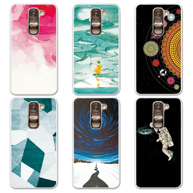 Couple De Cas Telephone Pour LG G2 Mini 14 Modeles Univers Planetes Astronautes Conception