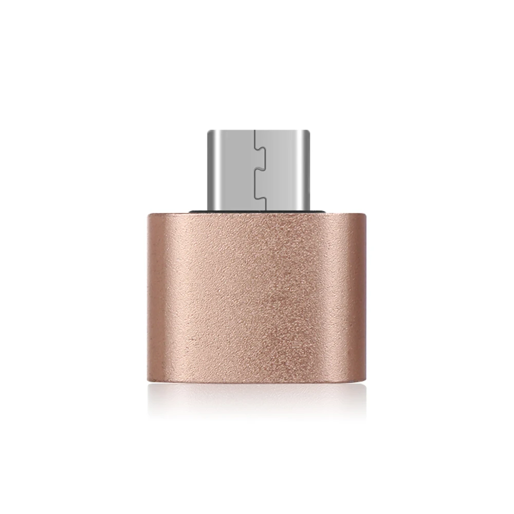 Новинка 1 шт. Type C к USB 3 0 OTG конвертер металлический мужской женскому адаптер для