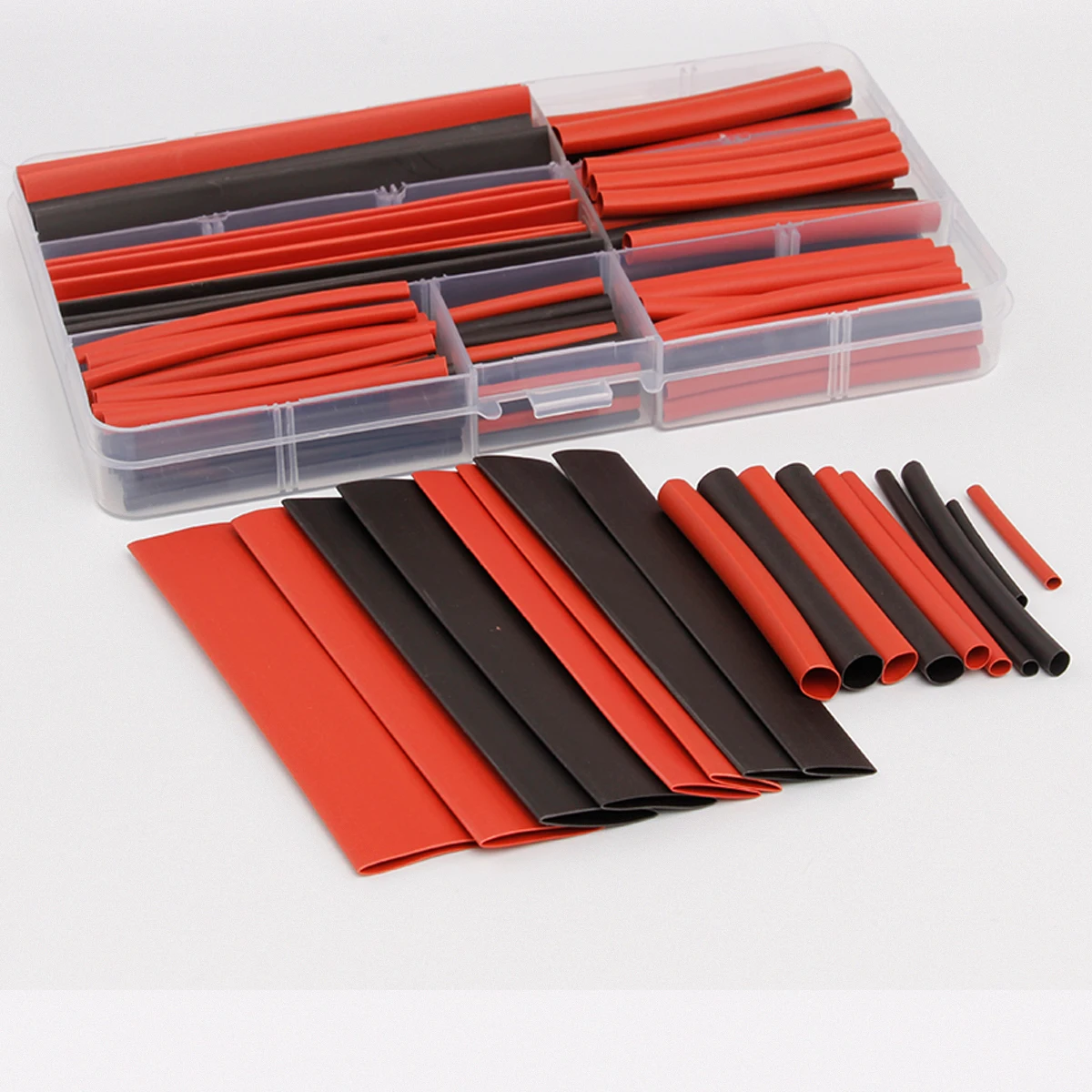 New 150PCS Assortment Ratio 21 Polyolefin Heat Shrink Tubing Tube