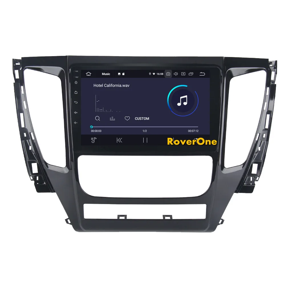 Excellent RoverOne For Mitsubishi Pajero Sport 2017 Android 9.0 Autoradio Car Multimedia Player Radio GPS Navigation Head Unit NO DVD 10