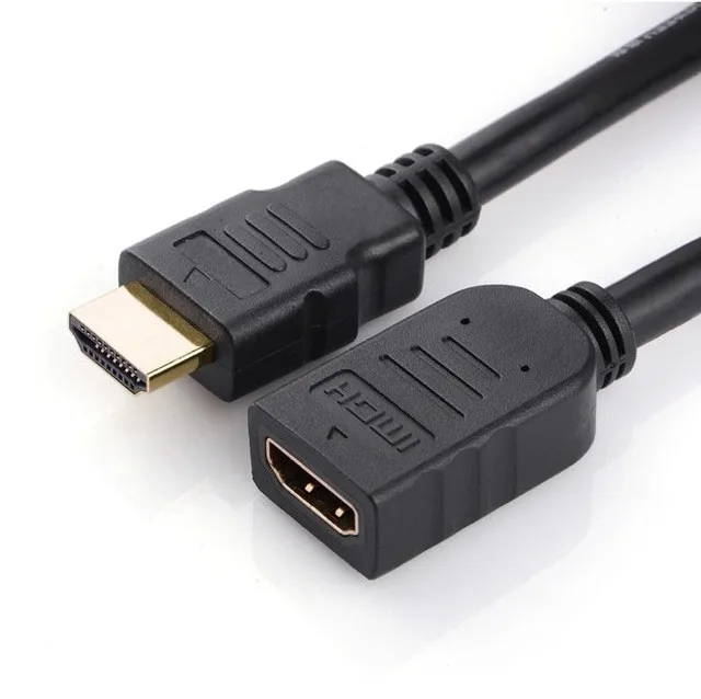 Кабель HDMI Male-Female 1 м 2 м 3 м 5 м VCE 3D и 4 к высокоскоростной Удлинительный кабель, HDMI с Ethernet, поддерживает Реверсивный звуковой канал