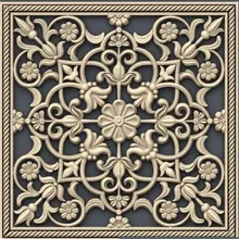 Декоративная рамка мебель часть украшения 3D модель STL рельеф ЧПУ резьба гравировка artcam aspire P3