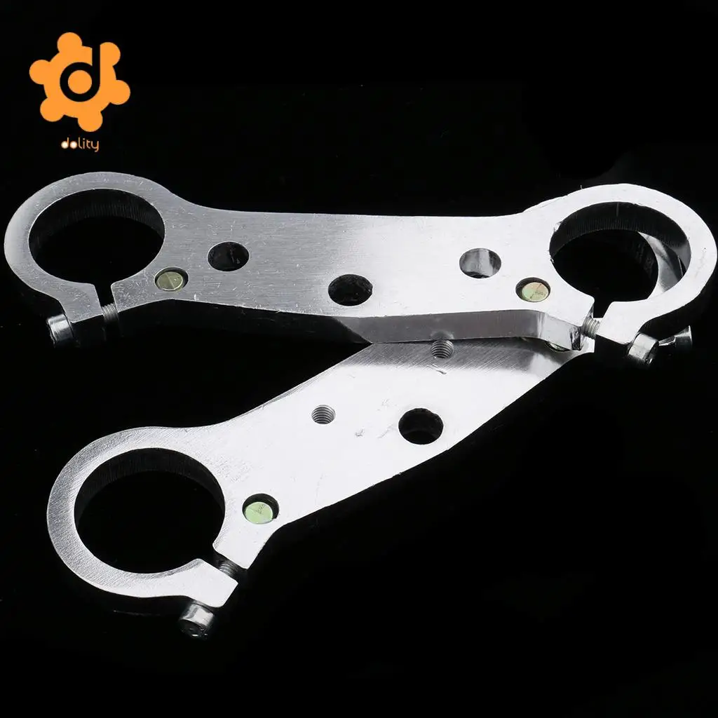 dolity Front Fork Yoke Upside Down Forks for 47cc 49cc Mini Motor Dirt Bike