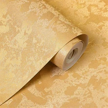 Papel pintado beibehang oro nuevo en papel aluminio plateado papel tapiz para dormitorio dorado liso ins restaurante KTV Paredes del salón techo gris
