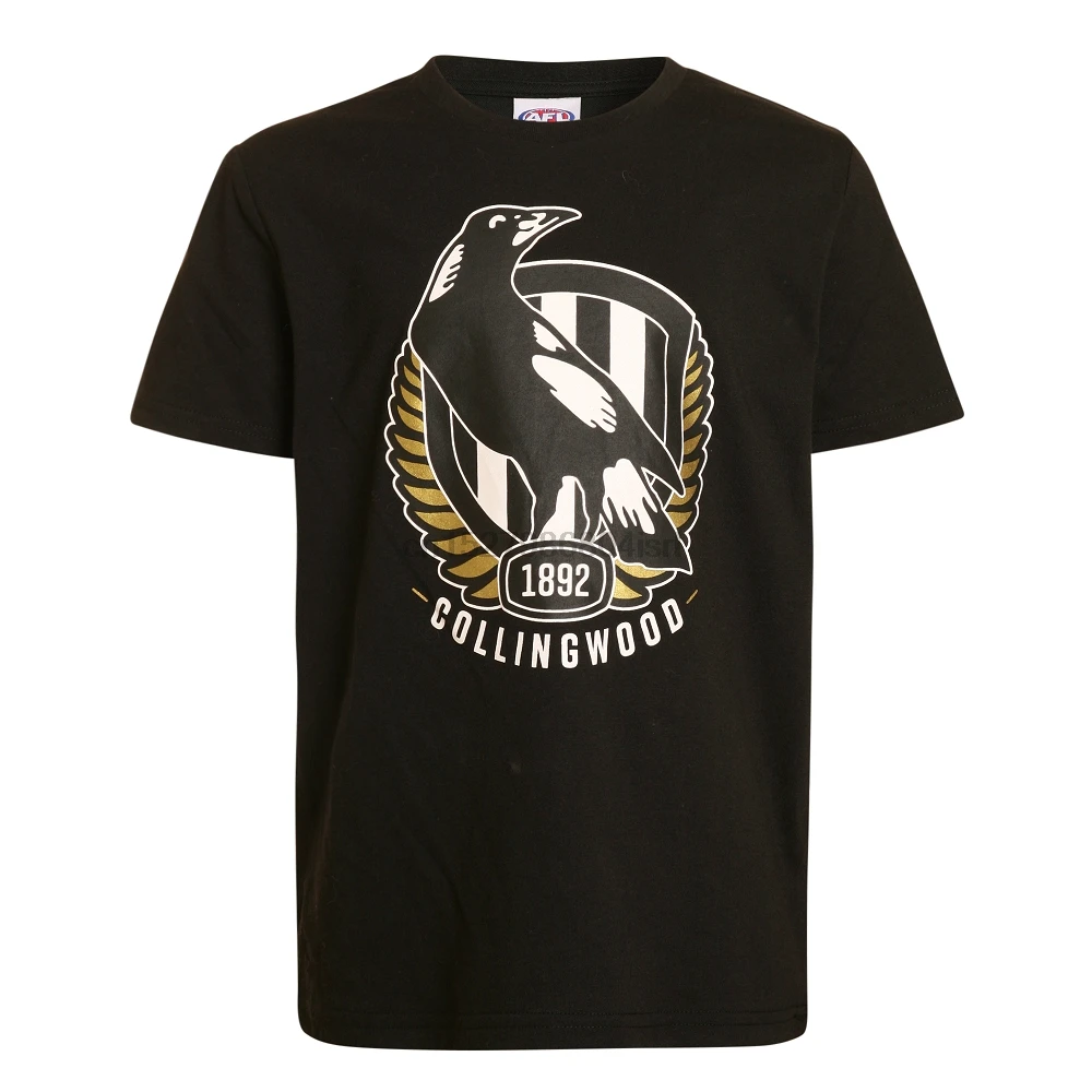 

Collingwood Magpies AFL Youth Logo T Shirt Sizes 2-14e BNWTse