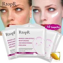 10pc visage Anti-âge Anti-bigorneaux acide hyaluronique mangue effet émulsion profonde hydratante blanchiment soins de la peau beauté émulsion TSLM1