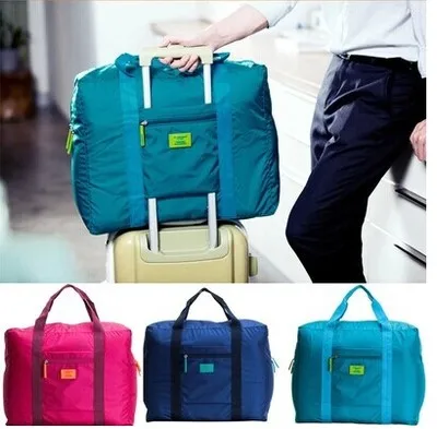 

Fashion WaterProofTravel Bag Storage Bags Hand Luggage Large Casual Clothes Storage Organizer Case Suitcase Nylon Folding Bag