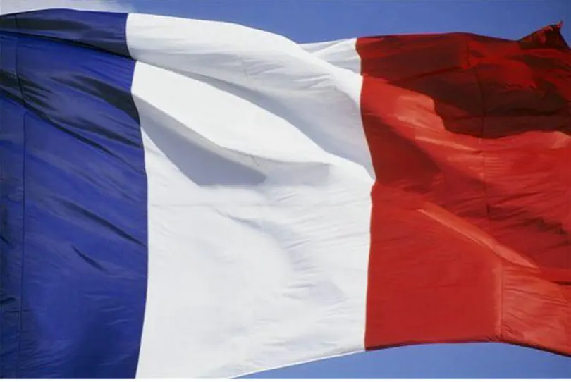 Орифламме 3ftx2ft Французский флаг национальные флаги супер-поли висящий внутренний открытый Французский флаг баннер со страной 64x96 см
