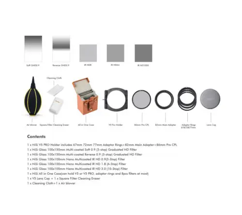 

NiSi Filters 100mm Advanced Kit Second Generation II
