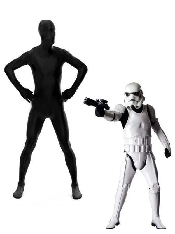 Beperkt Verslaafde gegevens Star Wars Storm Trooper ONDER PAK Zentai Kostuum Zwart Imperial Stormtrooper  Pak (Alleen Zwart Bodysuit, GEEN Witte ARMOUR) - AliExpress