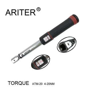 

4-20N.m mini universal torque wrench multifunctional micrometer torque wrench Car Spanner car Bicycle repair hand tools set