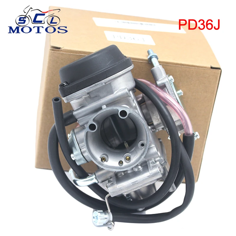 

Sclmotos - PD36J 36mm Modified Motorcycle Carburetor Carb ATV Quad for Kawasaki KLF400 KSF400 KVF400 For Suzuki LTZ400 Racing
