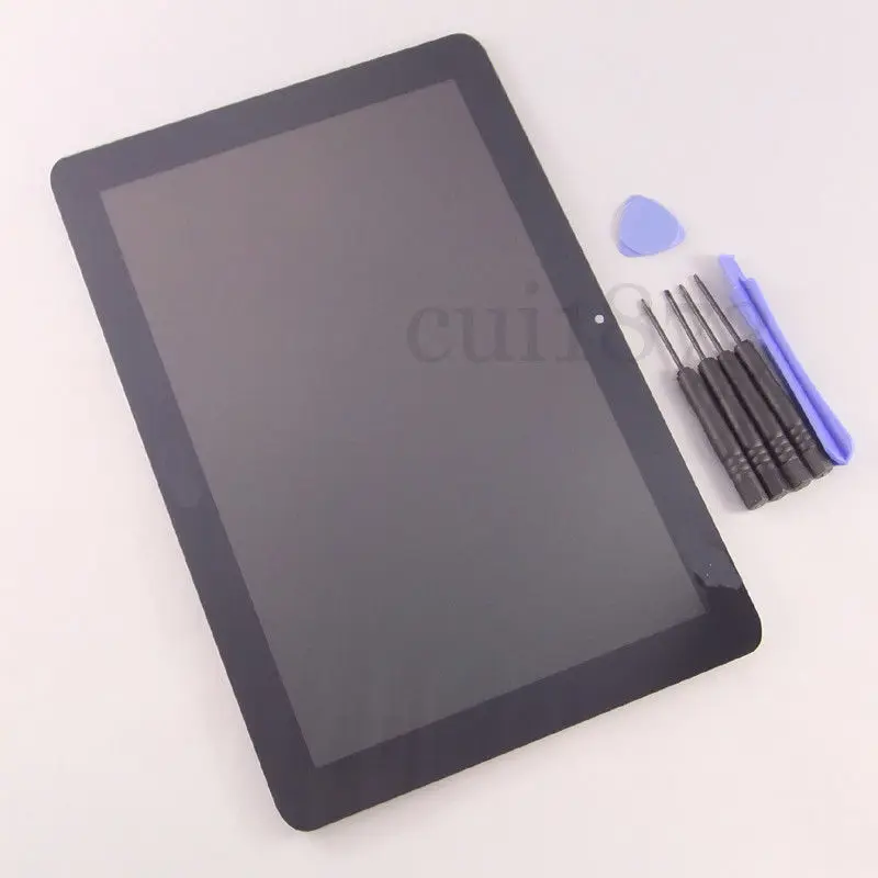 

Free shipping top quality  Repair part For Acer Iconia Tab A210 Full LCD display touch Screen digitizer Assembly with tools