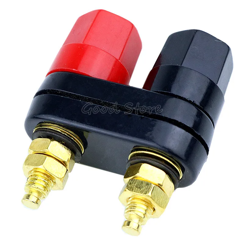 

Banana plugs Couple Terminals Red Black Connector Amplifier Terminal Binding Post Banana Speaker Plug Jack