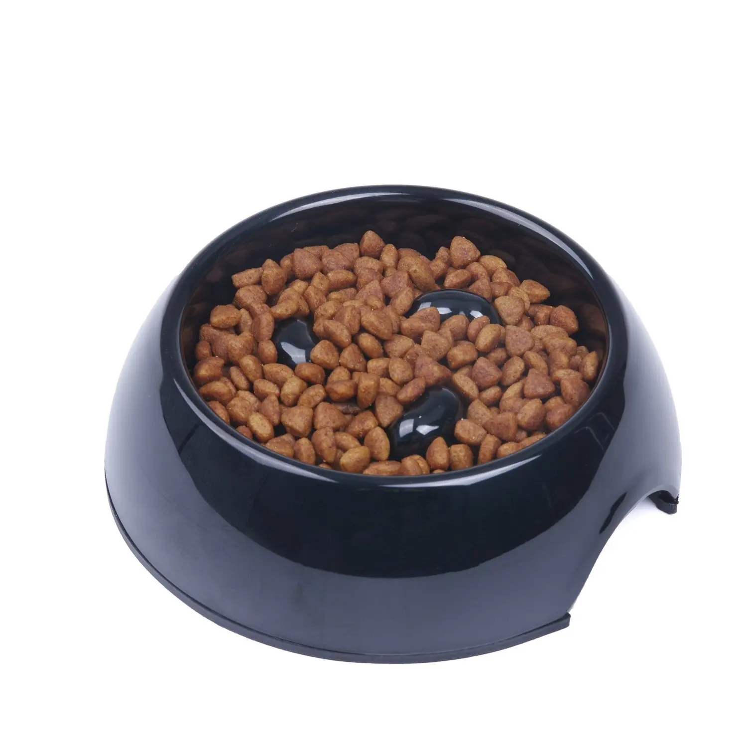 SUPER DESIGN Heavy Duty Melamine Non skid Slow Feed Pet Bowl For Dogs