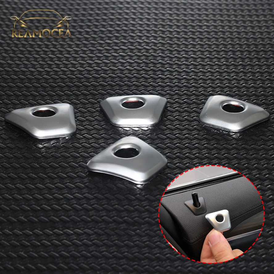 Reamocea 4 шт. ABS замок для двери фиксатор ручка Декор Обрезной наконечник отделка