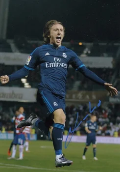 

hand signed Luka Modric autographed photo World Cup Russia 5*7 072018D