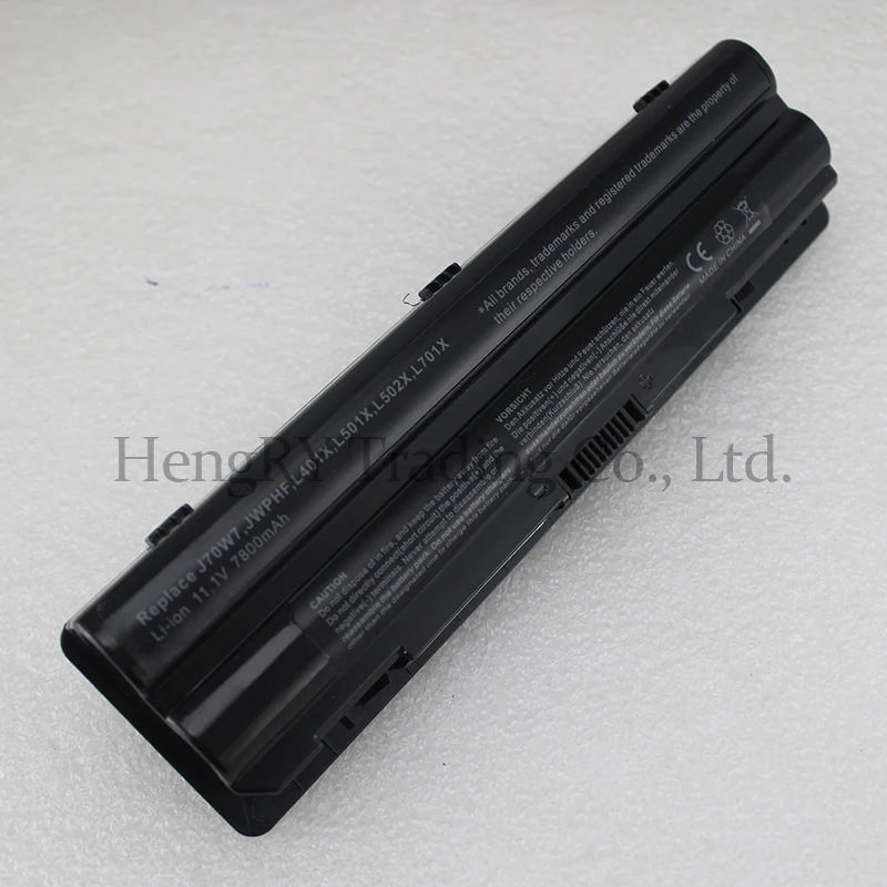 Cpmanc-bateria 7800mah Células J70w7 Jwphf para Dell Xps 14 15 17 L501x L502x L701x L702x L401x L501x L502x 3121123 R4cn5 - Imagem 3