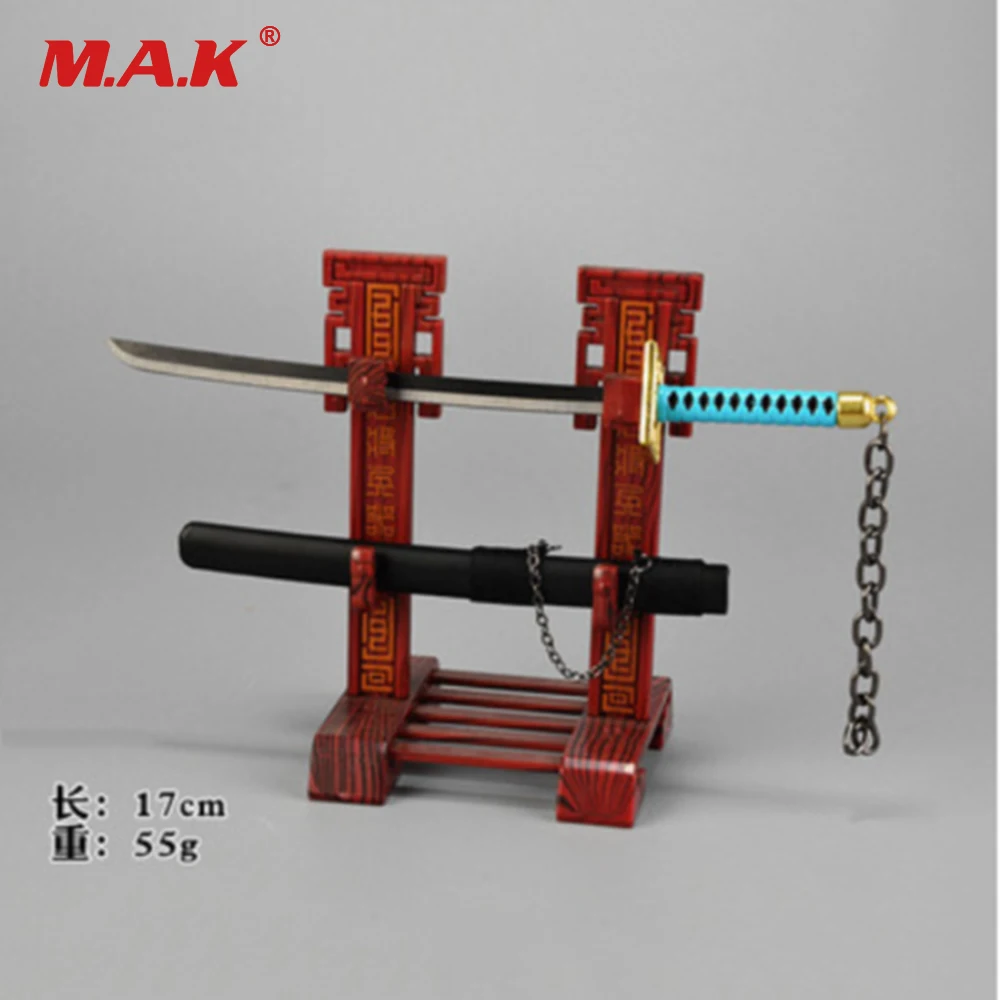 

1:6 Scale Figure Accesssory Samurai Sword Sheath Knife with Stand Model Toy 3 Colors for 12'' Action Figure