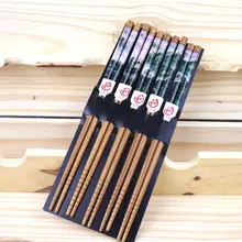 Дизайн китайские винтажные красивые различные узоры классические деревянные палочки для еды 009