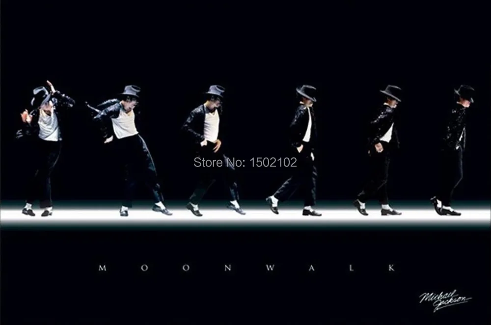 Michael Jackson Moonwalk Poster 20x30' | Дом и сад