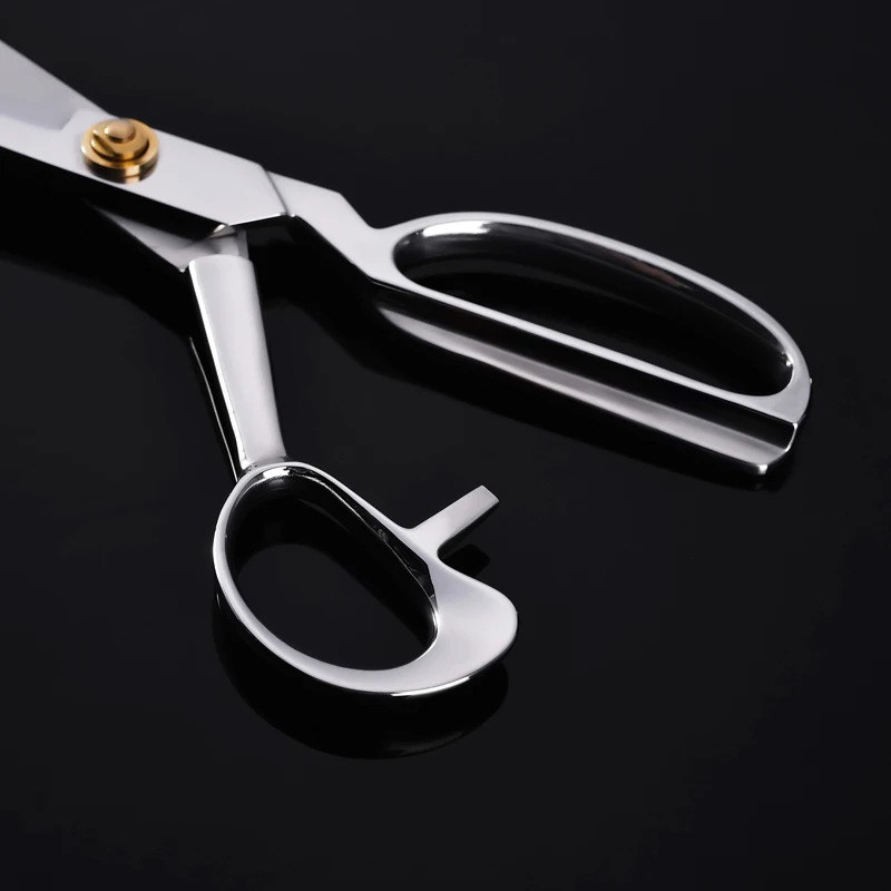 FENGZHU  10 inch stainless steel professional tailor scissors leather scissors Sewing Scissors Sewing shears. very  sharp