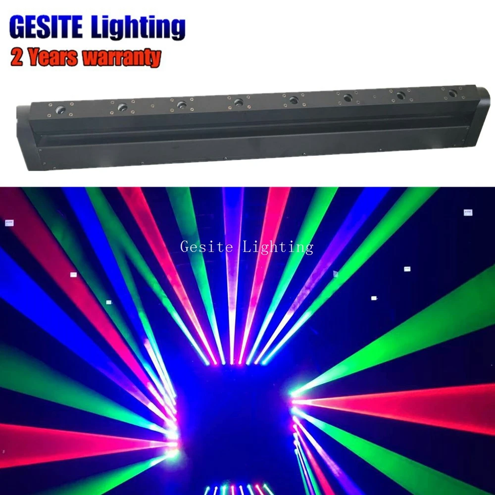 8 глаз лазер rgb движущаяся головка лазерный луч DMX512 DJ сценическое