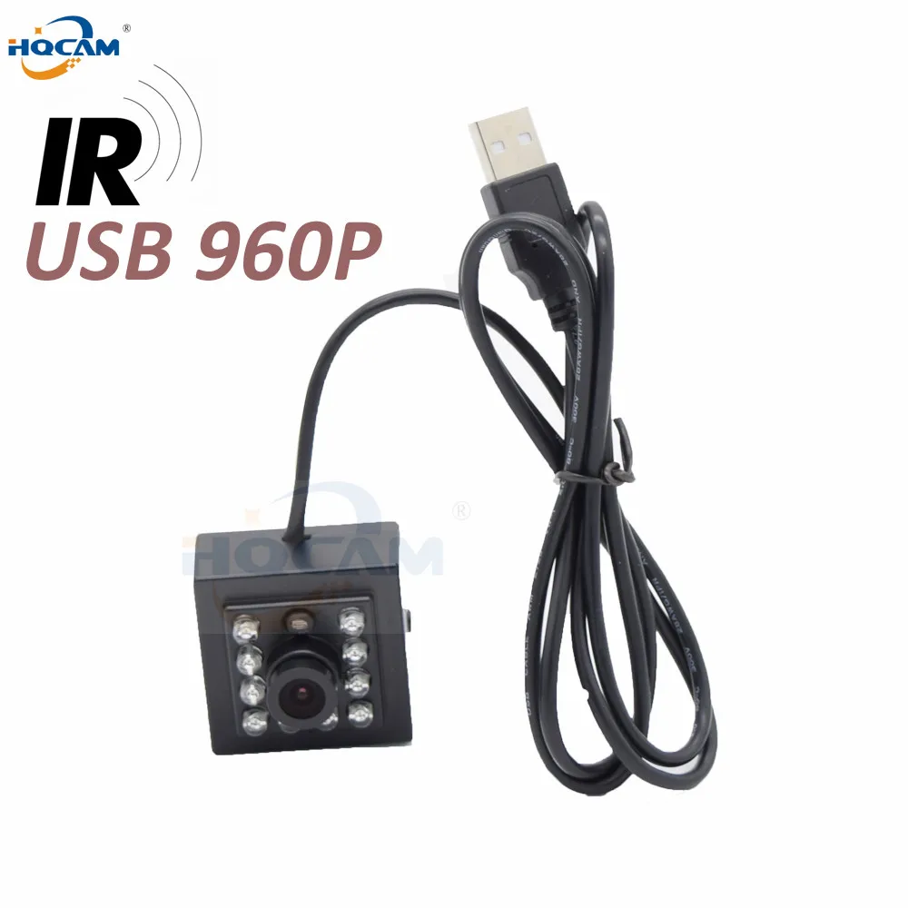 HQCAM 960P MI1320 1 3 CMOS ir infrared usb camera UVC with 10 pieces ir led