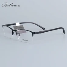 Bellcaca, оправа для очков, мужские очки, ботаник, компьютерная оптическая, по рецепту, для глаз, прозрачные линзы, оправа для очков, для мужчин, очки, 6612
