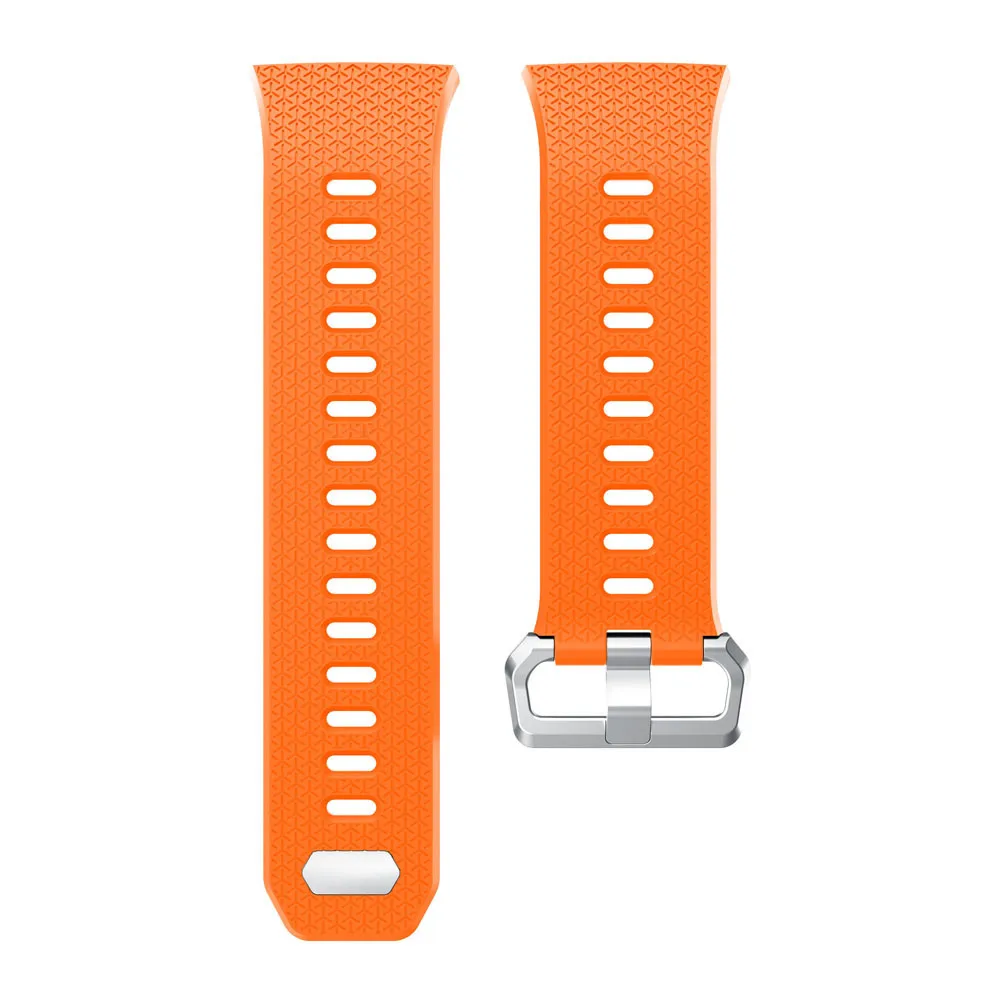 Силиконовый сменный ремешок для наручных часов Fitbit группа; маленькие и большие размеры Размеры умные аксессуары браслет наручные ремешок, умный Браслет