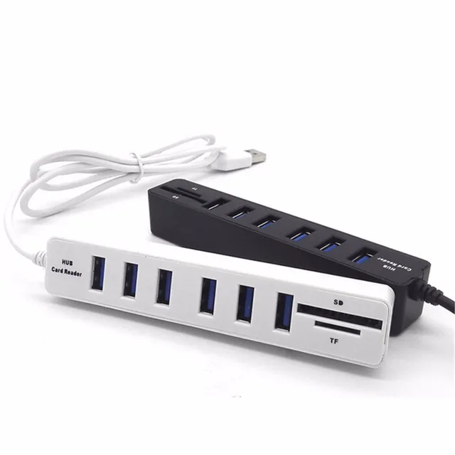 Cheap USB HUB 2.0 External 6 Port USB Splitter with Micro USB Power Port for PC Laptop Computer Laptop Accessories HUB USB 2.0 Cheap USB HUB 2.0 External 6 Port USB Splitter with Micro USB Power Port for PC Laptop Computer Laptop Accessories HUB USB 2.0