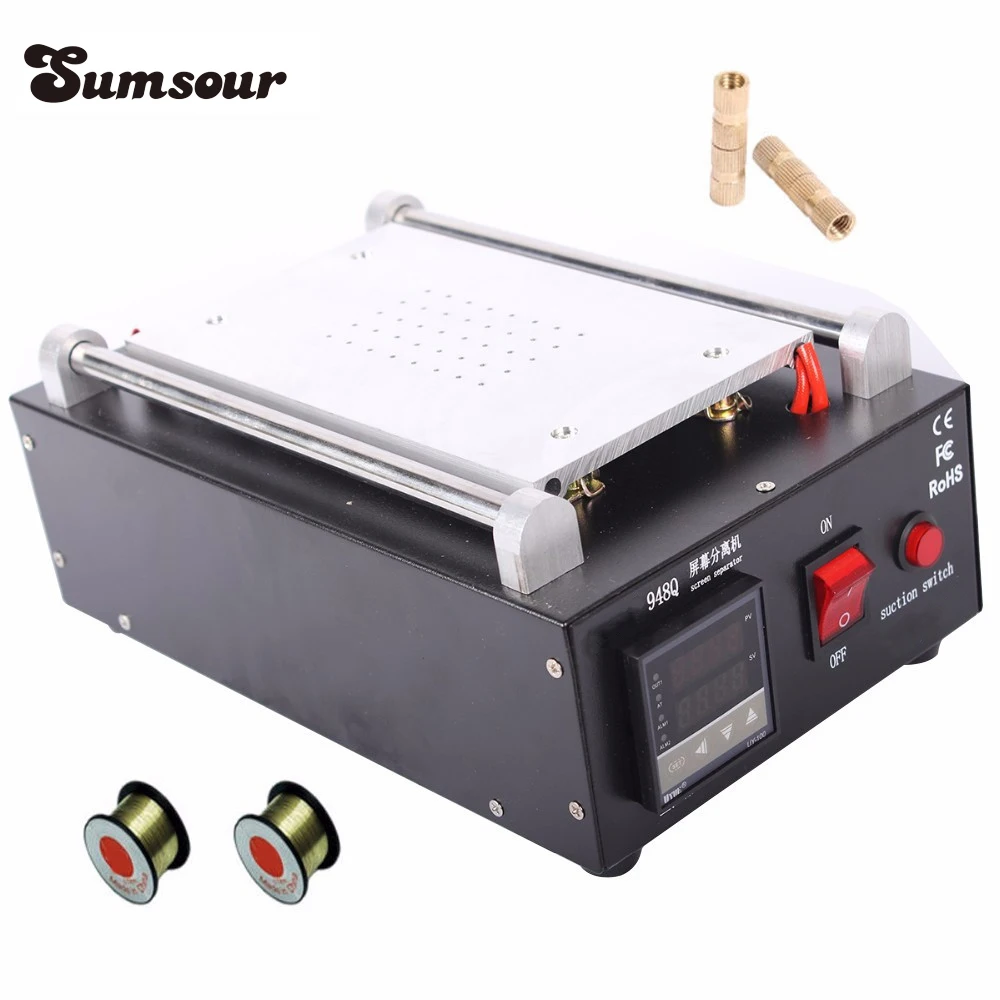 

Built-in Vacuum Pump LCD Separator Touch Screen Separating Machine For Max 7-inch Phone Glass Lens High Quality