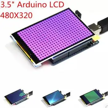 

3.5 inch HD Color TFT LCD Screen with Adapter Board ILI9486 Drive IC 320*480 for UNO / Mega2560 (No Base Board)