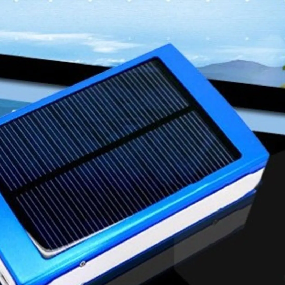 Новинка 30000mAh Солнечная батарея Портативное зарядное устройство с двойным