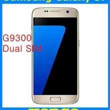 Samsung Galaxy S7, две sim-карты, G9300,, разблокированный, 4G LTE, GSM, Android, мобильный телефон, четыре ядра, 5,1 дюймов, 12 МП ram, 4 Гб rom, 32 ГБ NFC