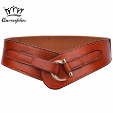 Wide Hasp Women Waist Retro font b Belt b font Elastic Waist font b Leather b
