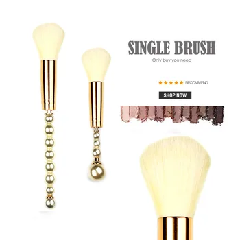 

Ultra Soft Pearl Powder Makeup Brushes 1PCS Professional Make Up Brushes set kit Foundation Eyeshadow Cosmetics Synthetic Hair