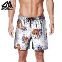 Быстросохнущие мужские шорты для серфинга, пляжные шорты для купания, летние спортивные шорты для отдыха, бега, Hybird, плавки, AM2176