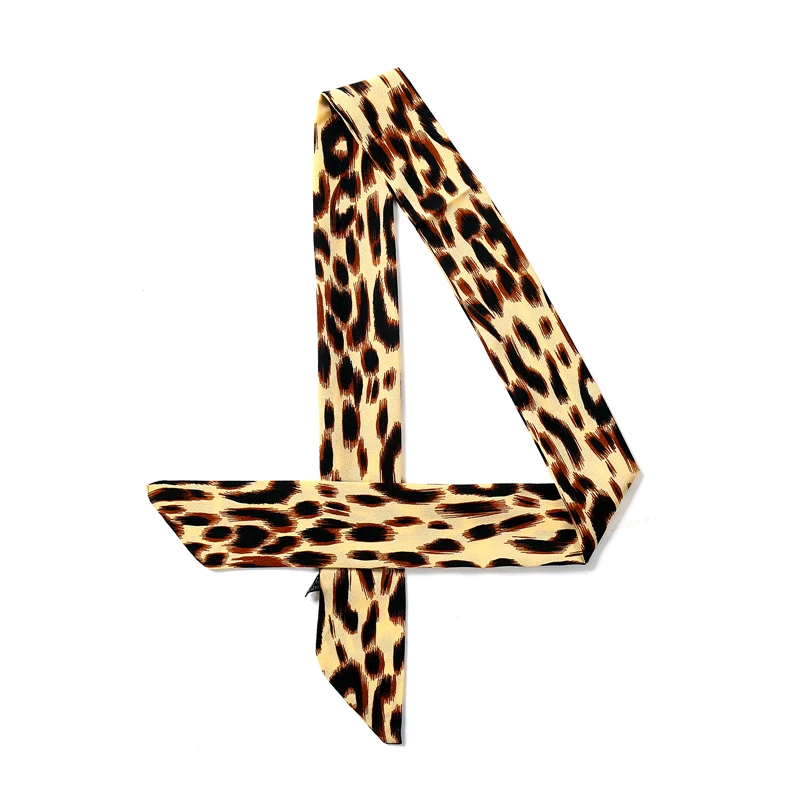 Роскошный брендовый дизайнерский маленький шелковый шарф женская сумка обтягивающие шарфы узкий длинный пояс с украшением на голову модный галстук Новинка - Цвет: LJ15-80