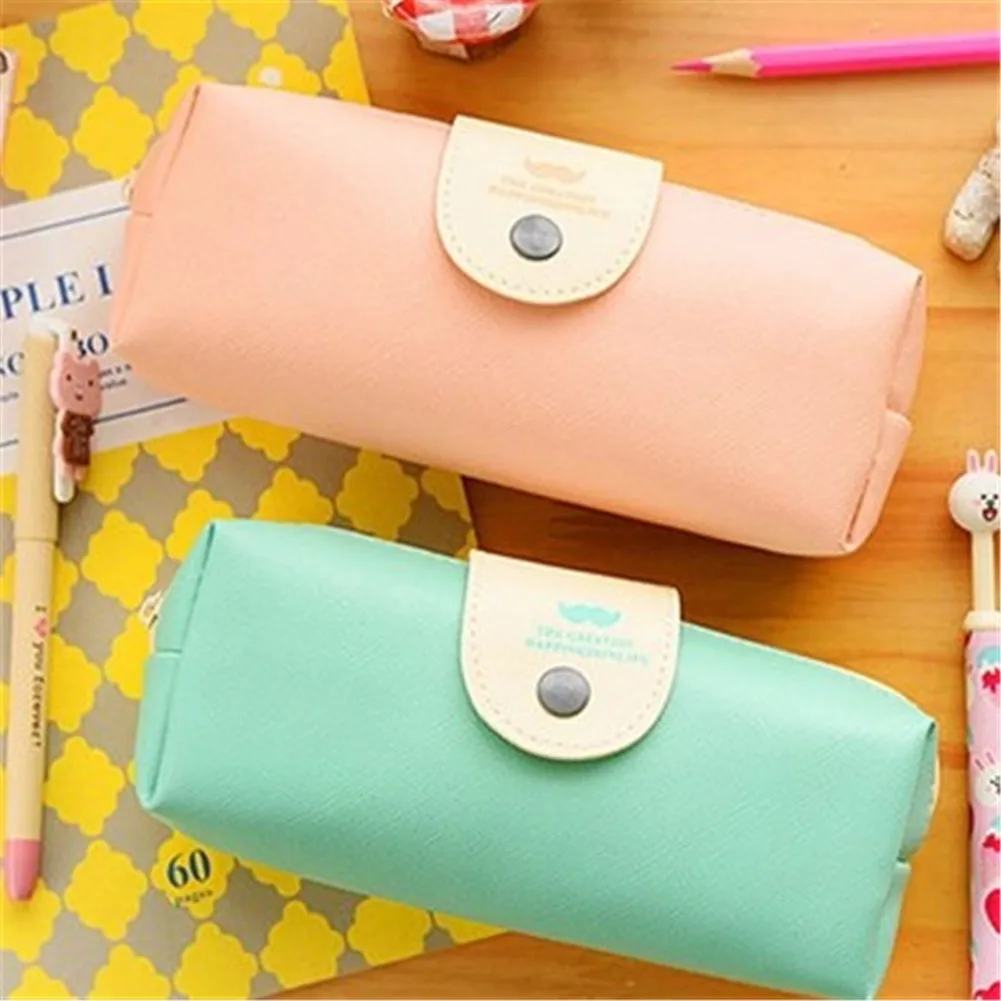 New Fashion Simple Women Cosmetic Bag Waterproof Stationery Organizer Bag Small Makeup Bag For ...