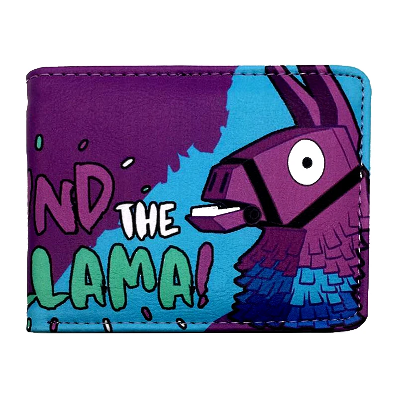 

2019 the new super hot cartoon game surrounding Wallet lama Coin Bag Cartoon Figure Toys Card Bag Action Gift
