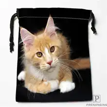 На заказ Печать Cute-cat(1) сумки для покупок на шнурках дорожный мешочек для хранения плавание пеший Туризм игрушка сумка унисекс мульти Size19-01-04-10