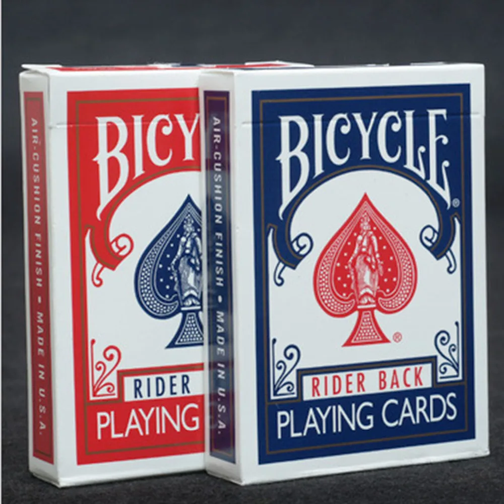 1 шт. синий/красный велосипед покер США оригинальный велосипед игральные карты Rider Вернуться Стандартный колоды