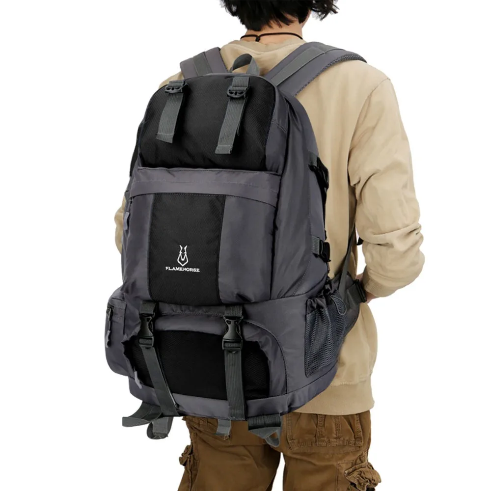 Alpinismo All'aperto Escursione Grande Campeggio Zaini Borsa Rampicante 50l Impermeabile Molle Sport Arrampicata Zaino Di 8FqwTOOR