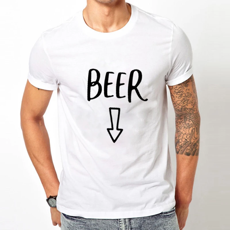Объявление беременности Детская футболка с надписью Beer Belly Lover для женщин