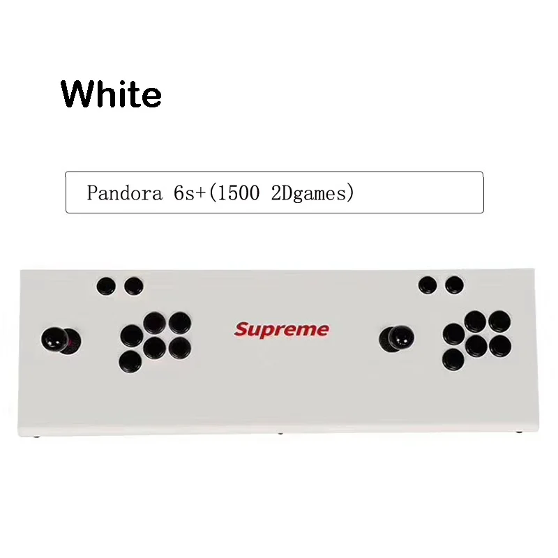 Pandora 6S+ 1500 Arcade Console USB Joystick Arcade Buttons With1 Player 2 Players Control Retro Arcade Game Box