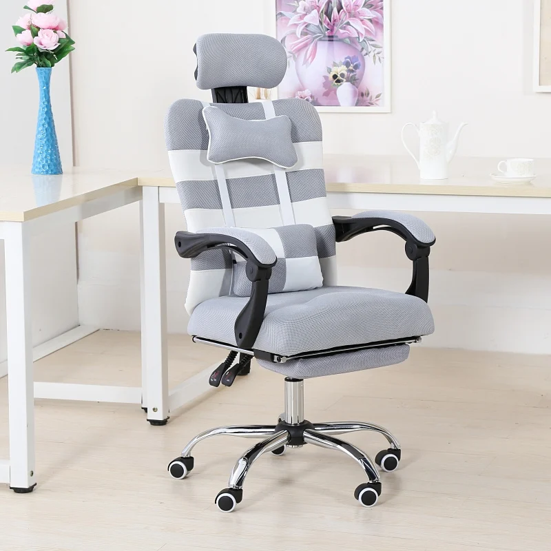 

new Computer Household Modern Concise Screen Cloth Dawdler Backrest Office Leisure Time Lift Swivel Boss Chair