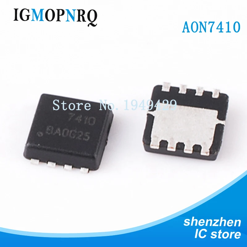 10 шт./лот AON7410 QFN AO7410 7410 Новый Быстрая доставка| |