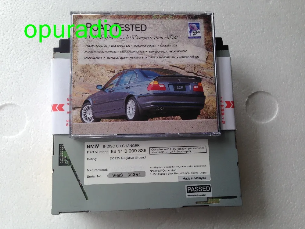 Nikamichi 6-диск cd-чейнджер 82110009836 для BWM 3 серии 5 серии X серии Z серии радио