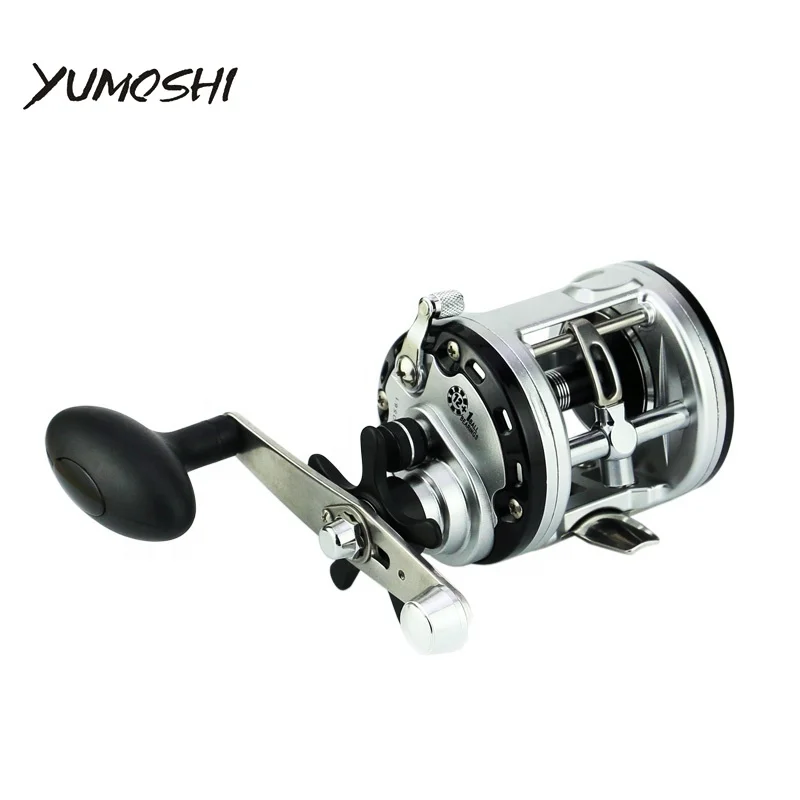 YUMOSHI 12 + 1BB барабанная Рыболовная катушка для удочки Saltwater Baitkastking троллинга